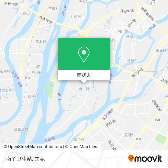 南丫卫生站地图