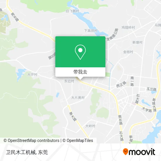 卫民木工机械地图