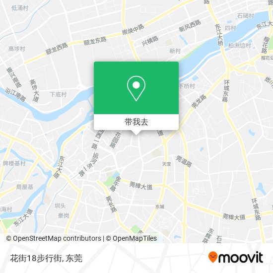 花街18步行街地图