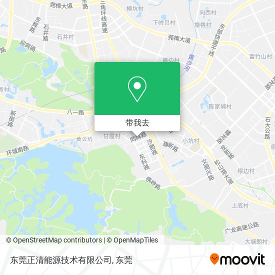 东莞正清能源技术有限公司地图