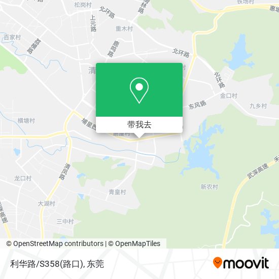 利华路/S358(路口)地图