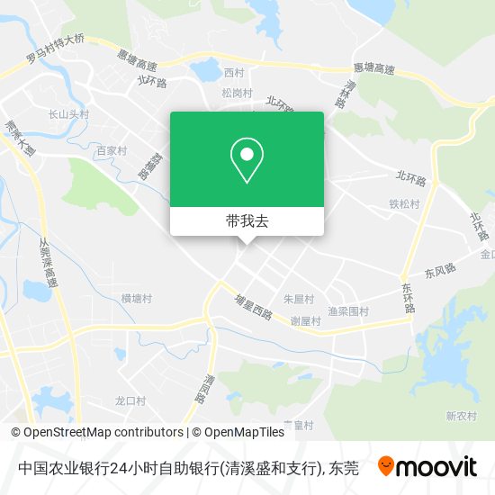 中国农业银行24小时自助银行(清溪盛和支行)地图