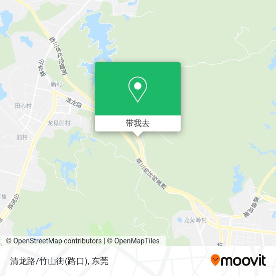 清龙路/竹山街(路口)地图