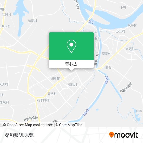 桑和照明地图