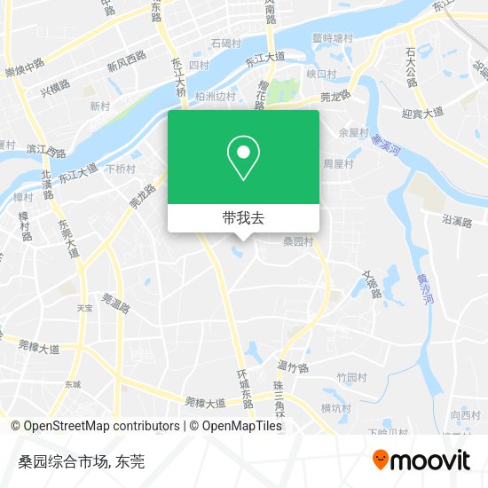 桑园综合市场地图