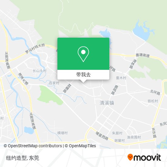 纽约造型地图