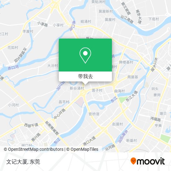 文记大厦地图