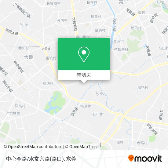 中心金路/水常六路(路口)地图