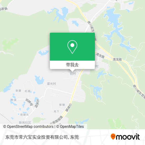东莞市常六宝实业投资有限公司地图