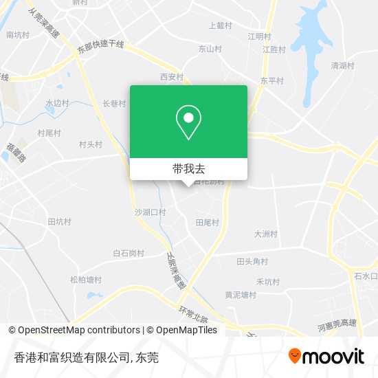 香港和富织造有限公司地图