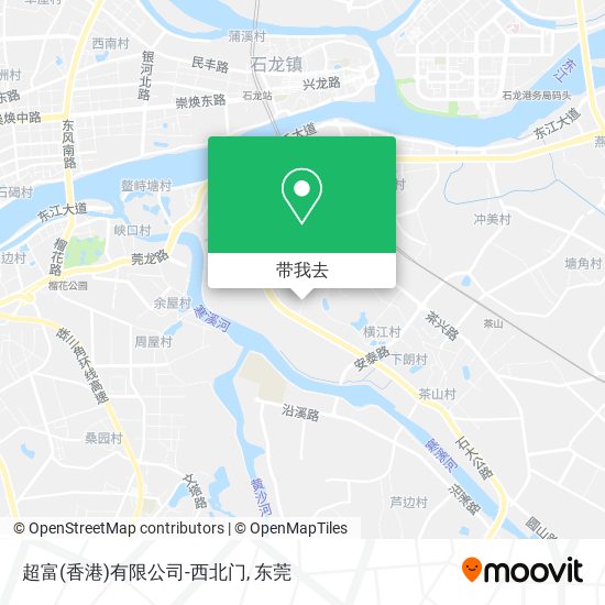 超富(香港)有限公司-西北门地图