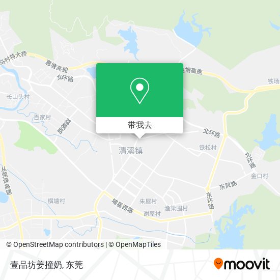 壹品坊姜撞奶地图
