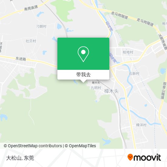 大松山地图