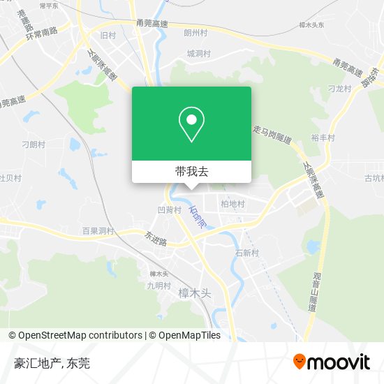 豪汇地产地图