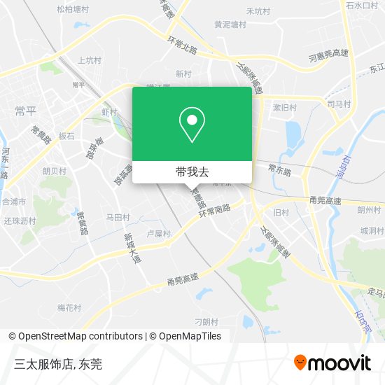 三太服饰店地图