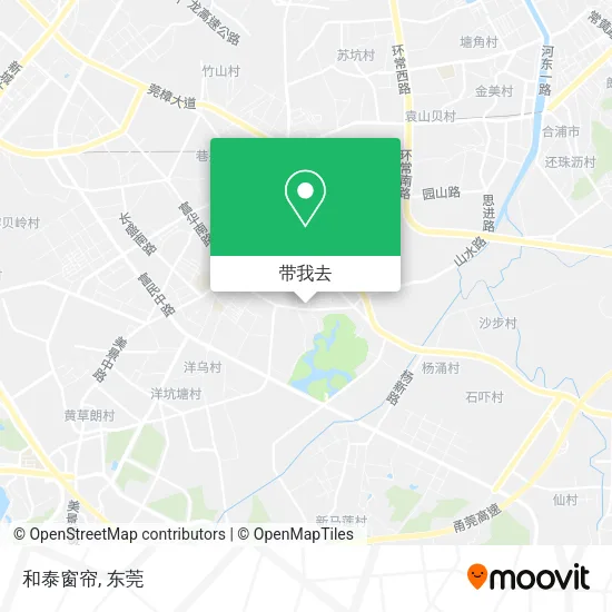 和泰窗帘地图