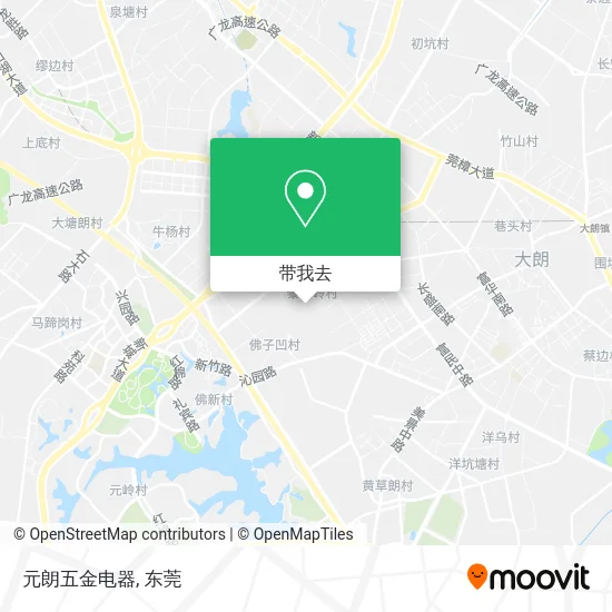 元朗五金电器地图