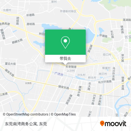 东莞南湾商务公寓地图