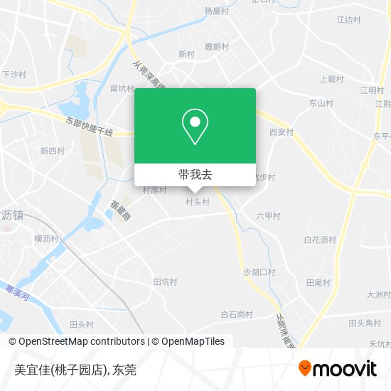 美宜佳(桃子园店)地图