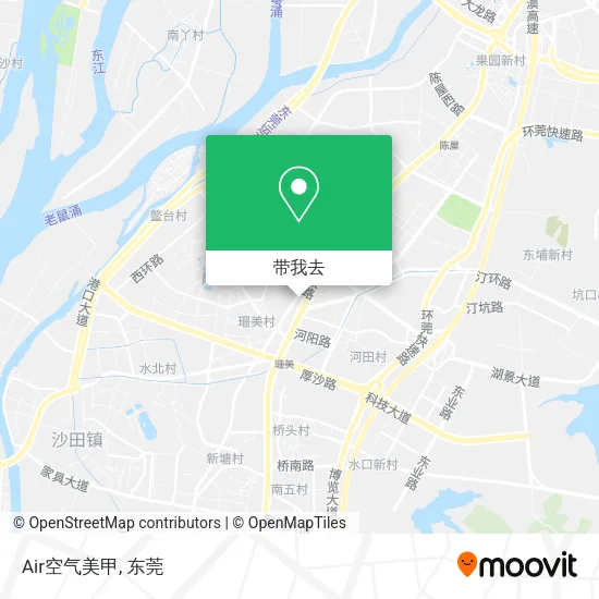 Air空气美甲地图