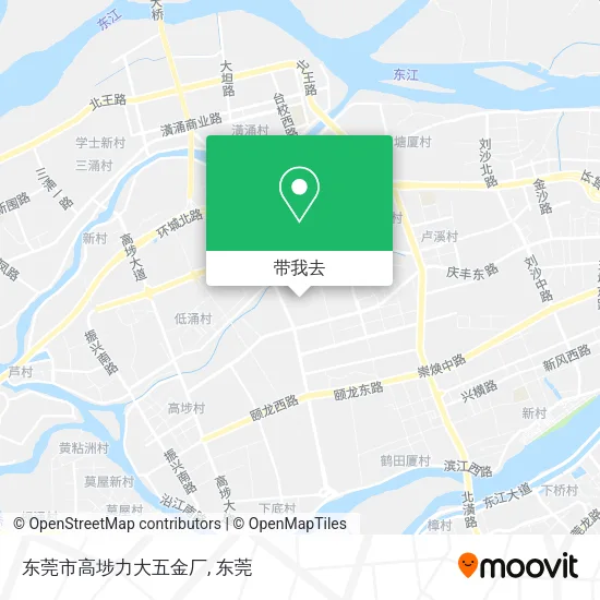 东莞市高埗力大五金厂地图