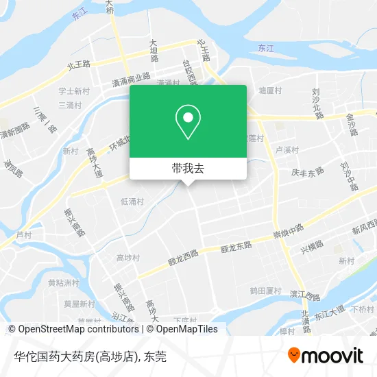 华佗国药大药房(高埗店)地图