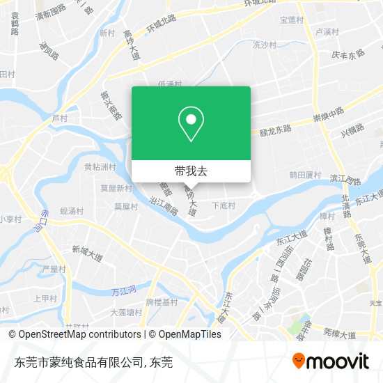 东莞市蒙纯食品有限公司地图