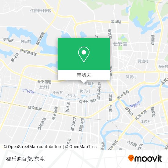 福乐购百货地图