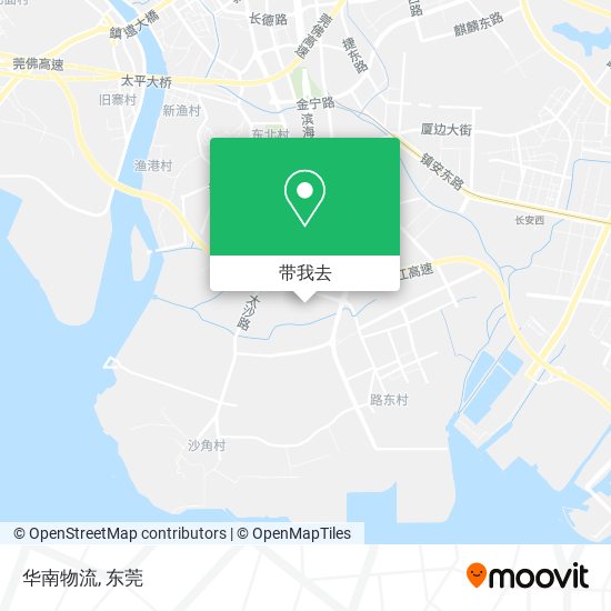 华南物流地图