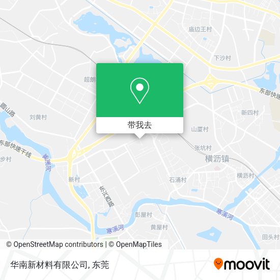 华南新材料有限公司地图