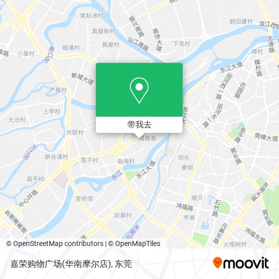 嘉荣购物广场(华南摩尔店)地图