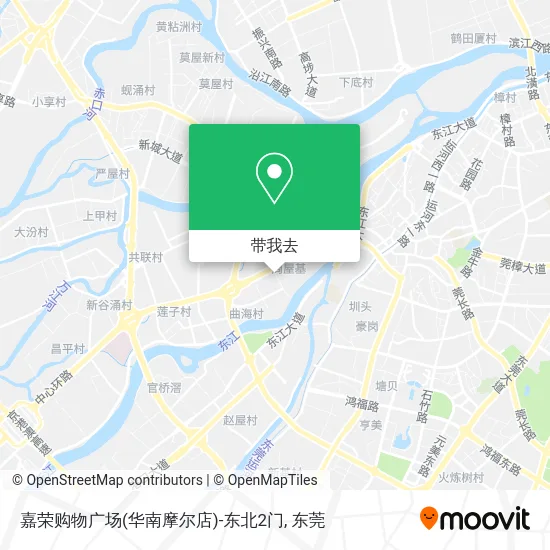 嘉荣购物广场(华南摩尔店)-东北2门地图
