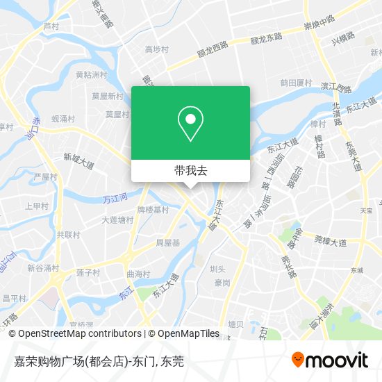 嘉荣购物广场(都会店)-东门地图
