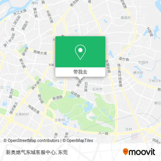 新奥燃气东城客服中心地图