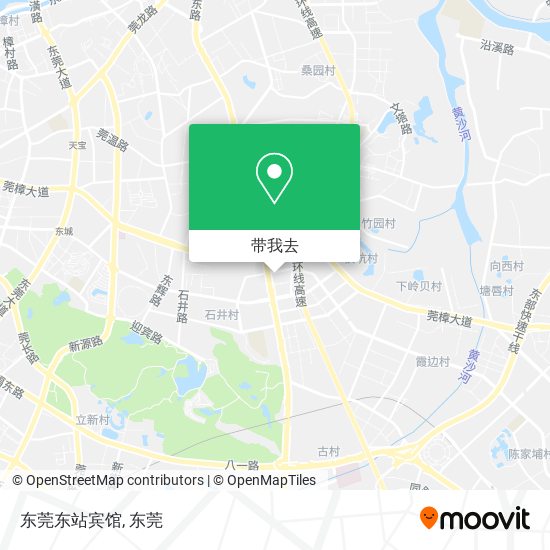 东莞东站宾馆地图