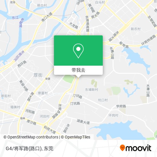 G4/将军路(路口)地图