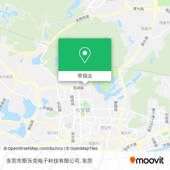 东莞市斯乐克电子科技有限公司地图