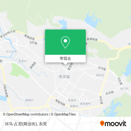 河马·占尼(商业街)地图