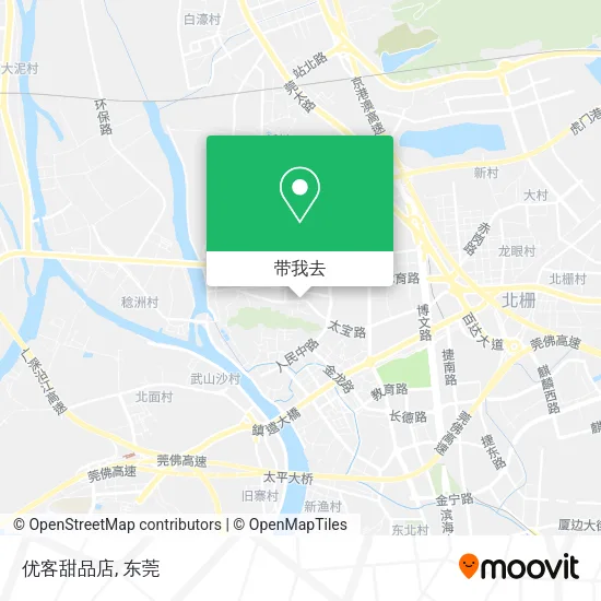 优客甜品店地图