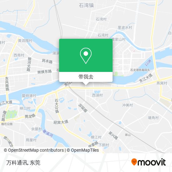 万科通讯地图