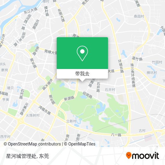 星河城管理处地图