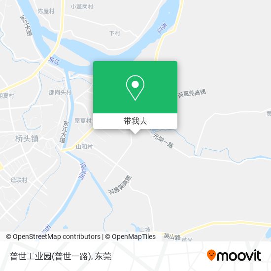 普世工业园(普世一路)地图