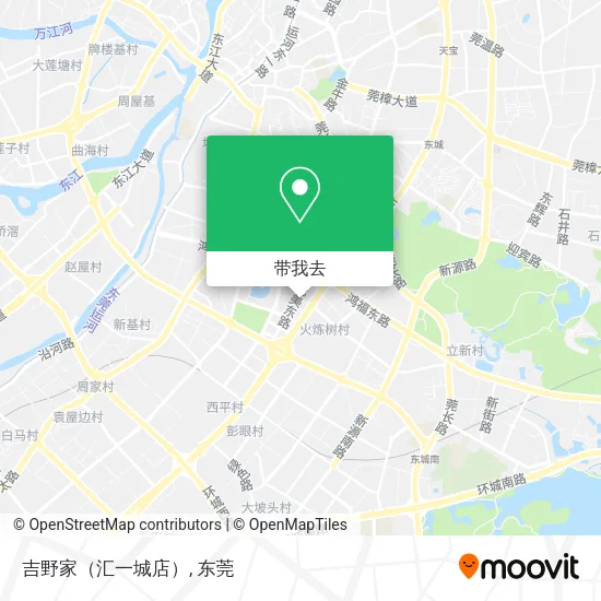 吉野家（汇一城店）地图