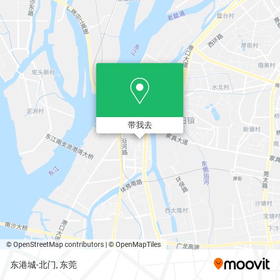 东港城-北门地图