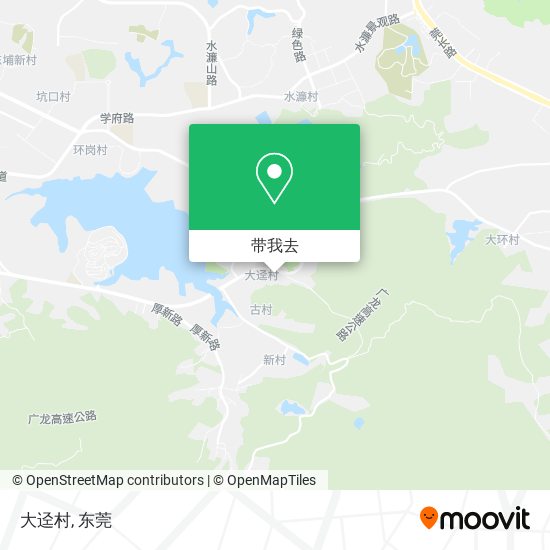 大迳村地图