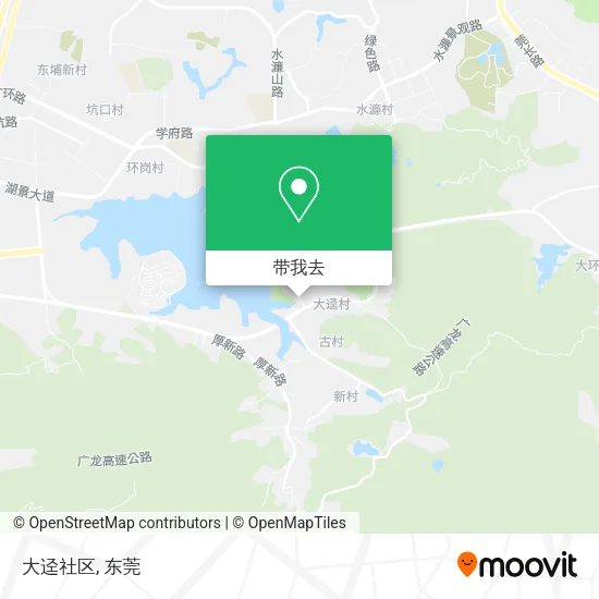 大迳社区地图