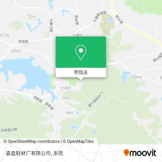 森盈鞋材厂有限公司地图