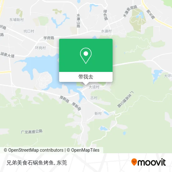 兄弟美食石锅鱼烤鱼地图