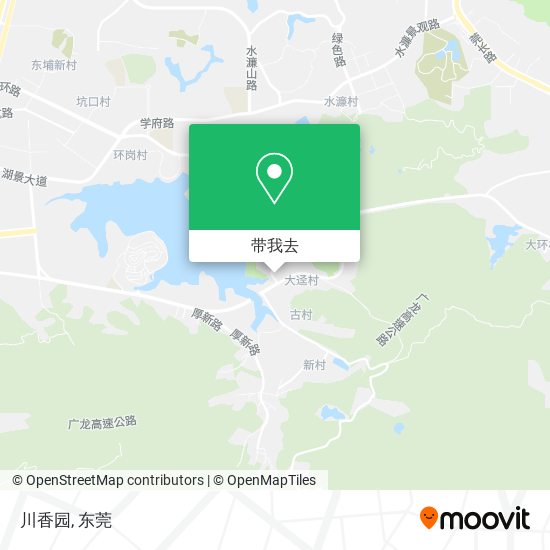 川香园地图