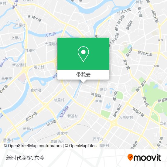 新时代宾馆地图